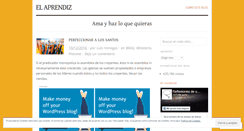 Desktop Screenshot of el-aprendiz.com